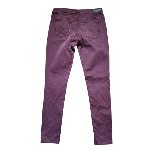 Adriano Goldschmied Soft Denim Super Skinny Jeans Size 27 Plum - Picture 2 of 6